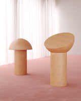 Hemisphere Sidetable – pure cork