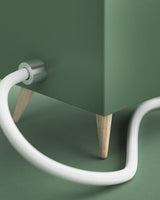 LOOMACUBE table lamp - dusty green