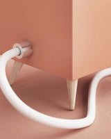 LOOMACUBE table lamp - light terractotta